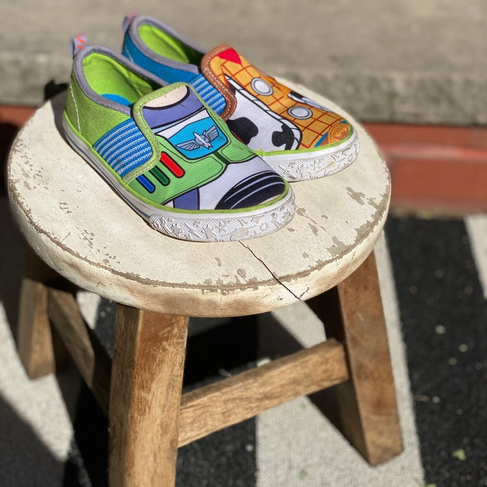 Toy story slip ons hard to find!